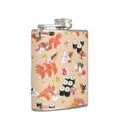 Japanische Nahrung: Sushi-Muster 3 Flachmann (Rechts)