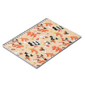 Japanische Nahrung: Sushi-Muster 3 Notizblock (Linke Seite)