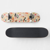 Japanische Nahrung: Sushi-Muster 3 Skateboard (Horizontal)