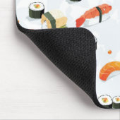 Japanische Nahrung: Sushi-Muster Mousepad (Ecke)