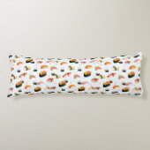 Japanische Nahrung: Sushi-Muster Seitenschläferkissen (Vorderseite)