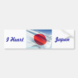 Japanische Nationalflagge Autoaufkleber