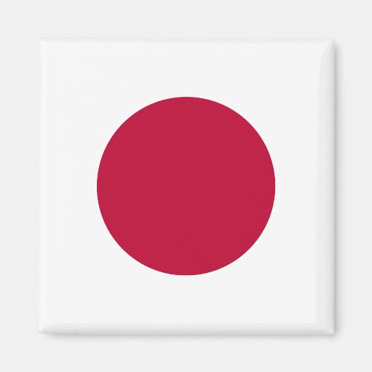 Japanische Nationalflagge Magnet (Vorne)