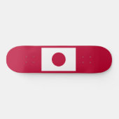 Japanische Nationalflagge Nisshoki Skateboard (Horizontal)
