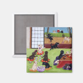 Japanische Neujahrsarbeitskräfte Magnet (Vorderseite/Rückseite)