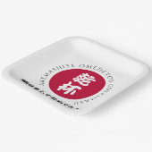 Japanische Neujahrsschiff-Shogatsu-Japan-Nippon-Fl Pappteller (Gewinkelt)