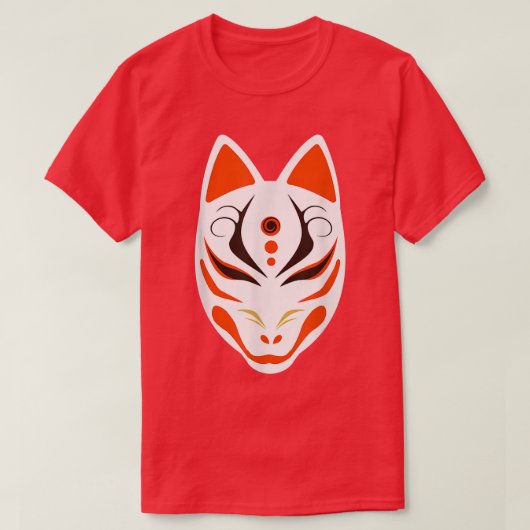 Japanische Nine Tails für Kitsune T-Shirt (Design vorne)