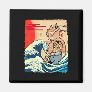Japanische Ninja Art und Japan Karate Magnet