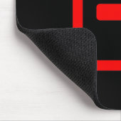 Japanische Nummer eins 一 【Ichi】 Kanji Mousepad (Ecke)