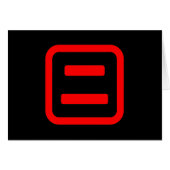 Japanische Nummer zwei 二 【Ni】 Kanji Card (Vorderseite (Horizontal))