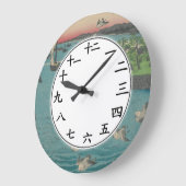 Japanische Nummern Uhren Sea Bird Sunset (Winkel)