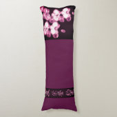 Japanische Orchideen Seitenschläferkissen (Vorderseite Vertikal)