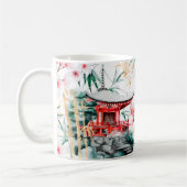 Japanische Pagode Kaffeetasse (Links)