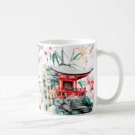 Japanische Pagode Kaffeetasse (Rechts)