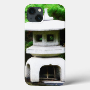 Japanische Pagoden-konkrete Garten-Laterne Case-Mate iPhone Hülle