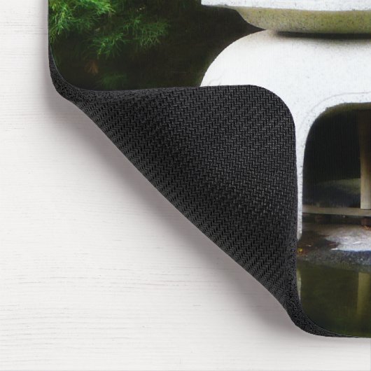 Japanische Pagoden-Laternen-Art-Garten-Statue Mousepad (Ecke)