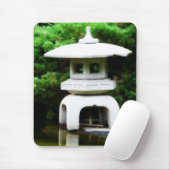 Japanische Pagoden-Laternen-Art-Garten-Statue Mousepad (Mit Mouse)