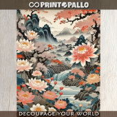 Japanische Pergament-Fantasie Seidenpapier