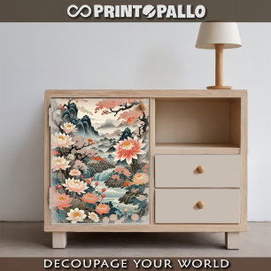 Japanische Pergament-Fantasie Seidenpapier