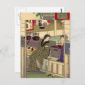 Japanische Postkarte (Vorne/Hinten)