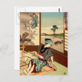 Japanische Postkarte (Vorne/Hinten)