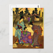 Japanische Postkarte (Vorne/Hinten)