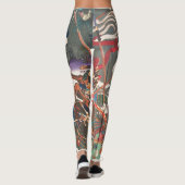 JAPANISCHE PRINT-Leggings Leggings (Rückseite)