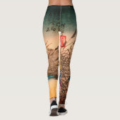 JAPANISCHE PRINT-Leggings Leggings (Rückseite)