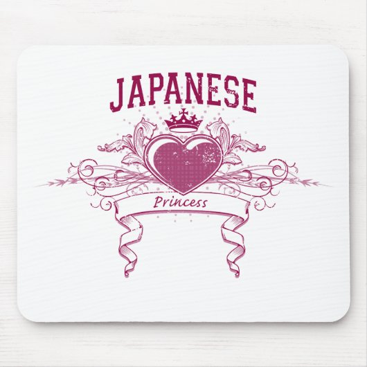 Japanische Prinzessin Mousepad (Vorne)