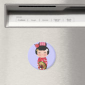 Japanische Puppe Magnet (In Situ (Geschirrspüler))