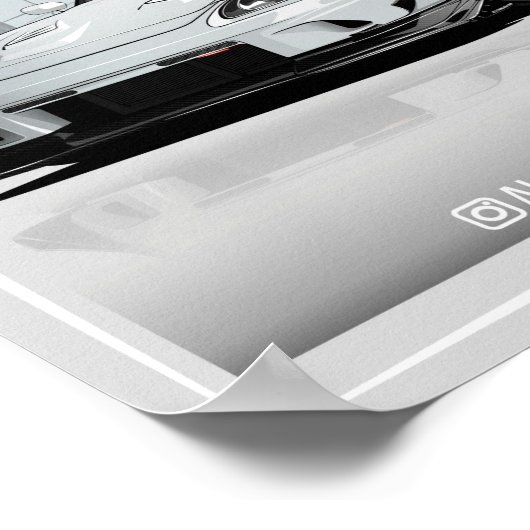 japanische Rakete Poster (Ecke)