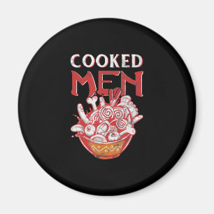 Japanische Ramen Food Pun Spaß gekochtes Geschenk Magnet