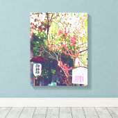 Japanische Reiserandschaft Leinwanddruck (Insitu (Holzboden))