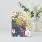 Japanische Reiserandschaft Postkarte (Stehend Vorderseite)