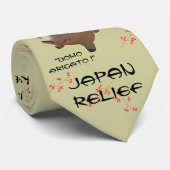 JAPANISCHE RELIEF KRAWATTE (Gerollt)