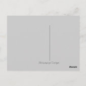 Japanische Riesenrobot-Statue Postkarte (Rückseite)