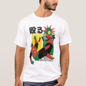 Japanische Roboterkämpfe T-Shirt (Vorderseite)