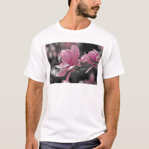 Japanische Rosa-Teller-Magnolie T-Shirt