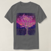 Japanische Sakura Blume Blossom 90er Vaporwave Che T-Shirt (Design vorne)