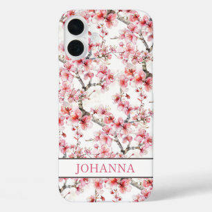 Japanische Sakura-Kirschblüten  iPhone 16 Plus Hülle