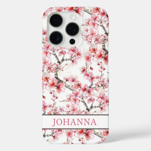 Japanische Sakura-Kirschblüten  Case-Mate iPhone Hülle (Rückseite)