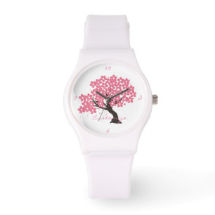 Japanische Sakura Kirschblüten Thunder_Cove Armbanduhr