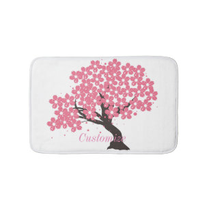 Japanische Sakura Kirschblüten Thunder_Cove Badematte