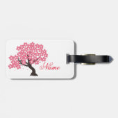 Japanische Sakura Kirschblüten Thunder_Cove Gepäckanhänger (Rückseite horizontal)