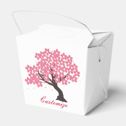Japanische Sakura Kirschblüten Thunder_Cove Geschenkschachtel (Rückseite)