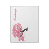 Japanische Sakura Kirschblüten Thunder_Cove Notizblock (Rotiert)