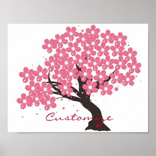 Japanische Sakura Kirschblüten Thunder_Cove Poster (Vorne)