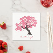 Japanische Sakura Kirschblüten Thunder_Cove Serviette (Beispiel)