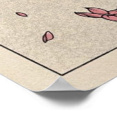 Japanische Sakura Poster (Ecke)