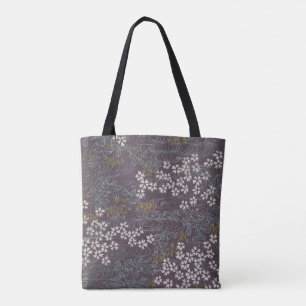 Japanische Sakuragawa-Tasche Meiji-Ära Kirschblü Tasche